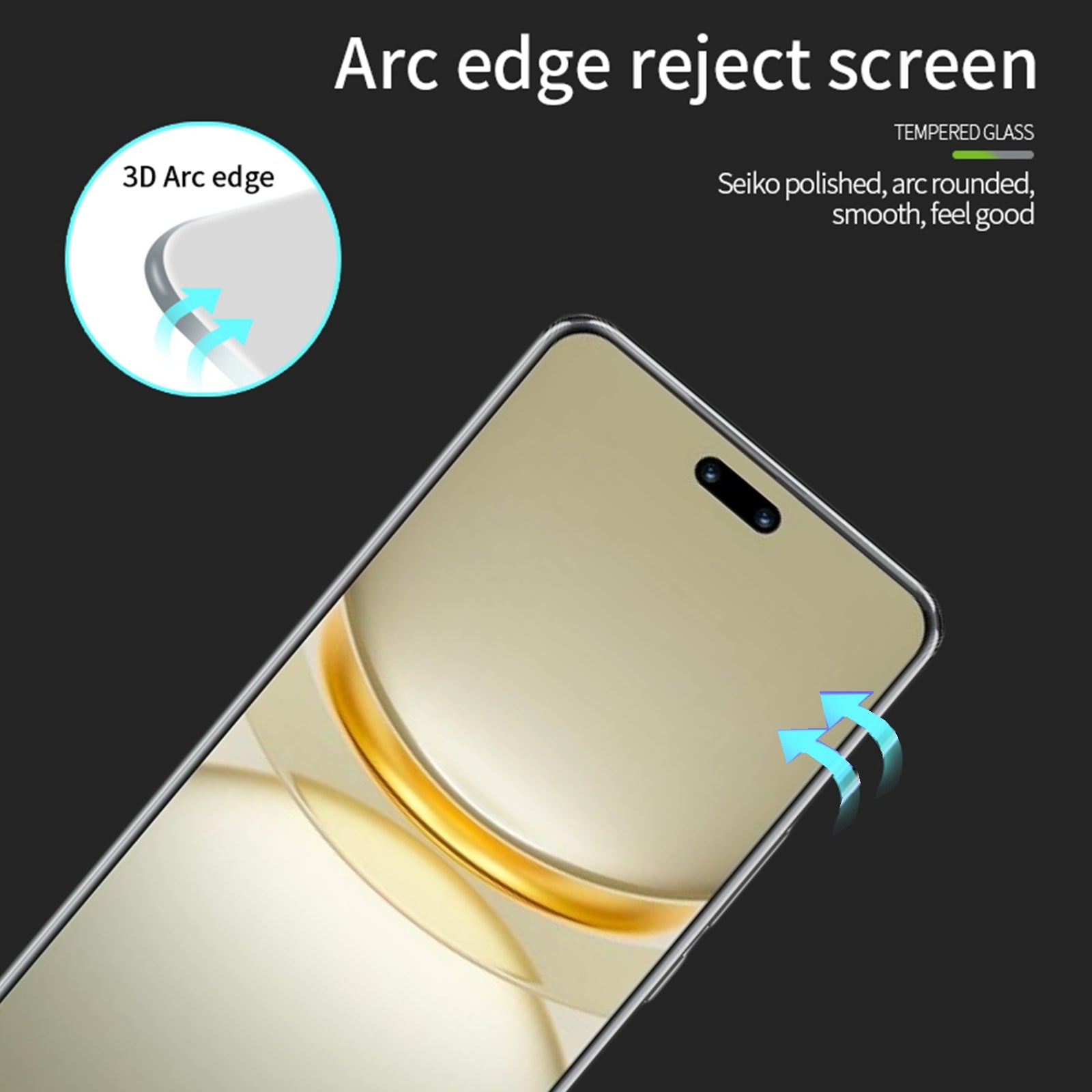 MOFI For Huawei nova 12 Pro 5G / nova 12 Ultra 5G Screen Protector 3D Curved Hot Bending Protective Film MOFI For Huawei nova 12 Pro 5G / nova 12 Ultra 5G Screen Protector 3D Curved Hot Bending Protective Film